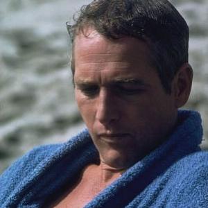 Paul Newman on the set of Winning 1968