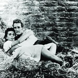 Still of Paul Newman and Lita Milan in The Left Handed Gun (1958)