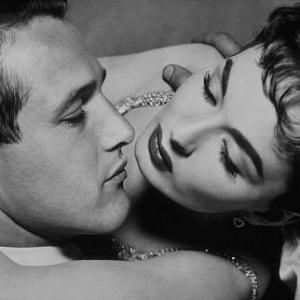 Paul Newman and Ann Blyth in The Helen Morgan Story 1957