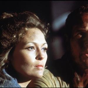 Still of Paul Newman and Faye Dunaway in The Towering Inferno (1974)