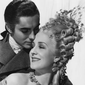 Tyrone Power and Norma Shearer from the film 