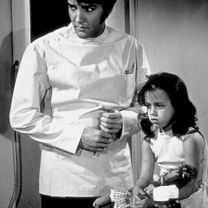 Elvis Presley and Lorena Kirk in Change of Habit Universal 1969