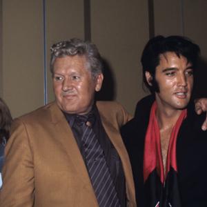 Elvis Presley with his father Vernon