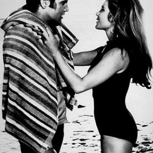Elvis Presley and Michele Carey in 'Live a Little, Love a Little,