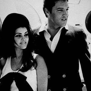 Elvis Presley and Priscilla, 1967.