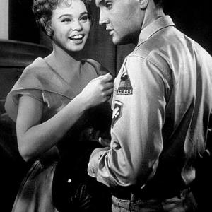 Elvis Presley and Juliet Prowse in GI Blues Paramount 1960