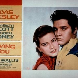 Elvis Presley lobby card for Loving You Paramount 1957