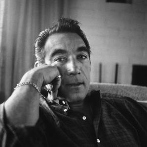 Anthony Quinn at home, c. 1958.