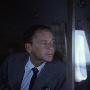 Frank Sinatra on a plane