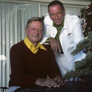 John Wayne and Frank Sinatra