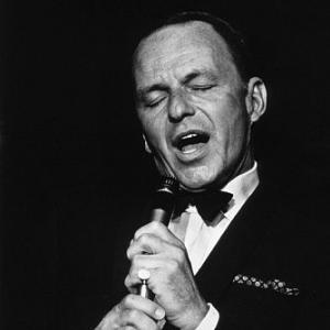 Frank Sinatra performing 1964 Modern silver gelatin 14x11 stamped 600  1978 David Sutton MPTV