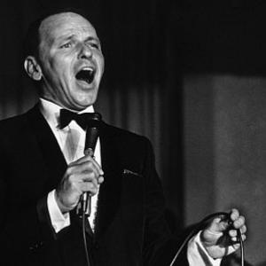 Frank Sinatra performing, 1964. Modern silver gelatin, 11x14, stamped. $600 © 1978 David Sutton MPTV