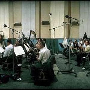 Frank Sinatra in recording session 1962  1978 Ted Allan