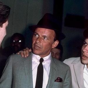 Frank Sinatra and son Frank Jr. 1962 © 1978 Ted Allan