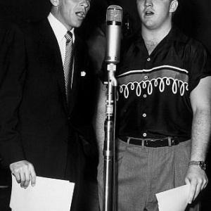 Frank Sinatra and Gary Crosby 1954 Photo by Gabi Rona