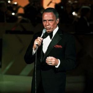 Frank Sinatra performs on Sinatra and Friends television special 1977 ABC 1978 Bud Gray