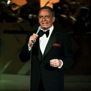 Frank Sinatra performs on Sinatra and Friends television special 1977 ABC  1978 Bud Gray