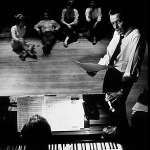 Frank Sinatra rehearsing for show at Sands Hotel in Las Vegas 1960 © 1978 Bob Willoughby