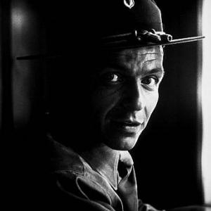 Frank Sinatra in dressing room on the set of From Here to Eternity 1953  1978 Bob Willoughby