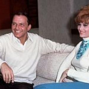 Come Blow Your Horn Frank Sinatra and Jill St John on the set 1963  1978 Ted Allan