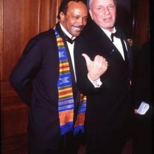 Frank Sinatra and Quincy Jones