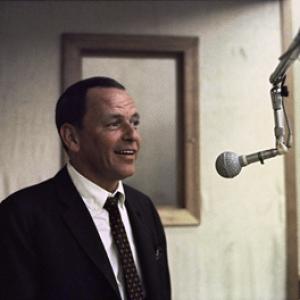Frank Sinatra at a Reprise recording session 11-13-1968