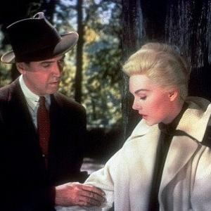 Vertigo James Stewart and Kim Novak 1958 Paramount