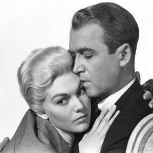 Vertigo Kim Novak James Stewart 1958 Paramount