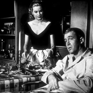 Rear Window Grace Kelly and James Stewart 1954 Paramount