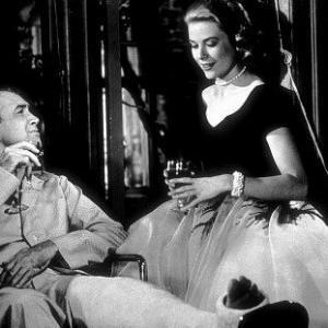 Rear Window James Stewart and Grace Kelly 1954 Paramount