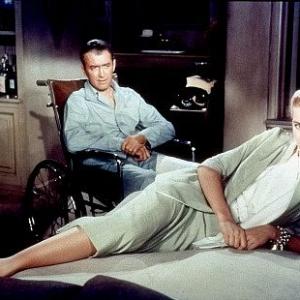 Rear Window James Stewart and Grace Kelly 1954 Paramount