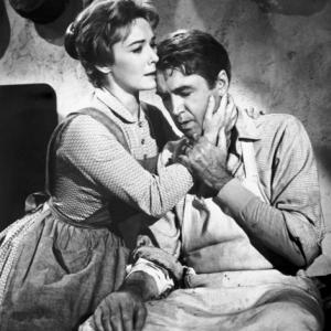 Still of James Stewart and Vera Miles in The Man Who Shot Liberty Valance 1962