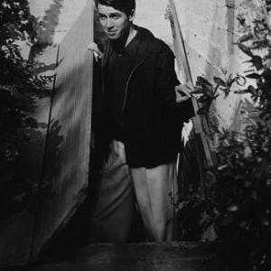 James Stewart coming out of a basement, 1936. Vintage silver gelatin, 13x10, estate stamped. $1200 © 1978 Ted Allan MPTV
