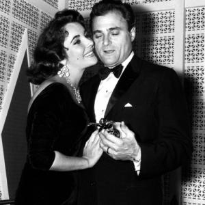 Elizabeth Taylor and Mike Todd circa 1957