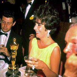 Academy Awards 33rd Annual Elizabeth Taylor Best Actress with Eddi Fisher 1961