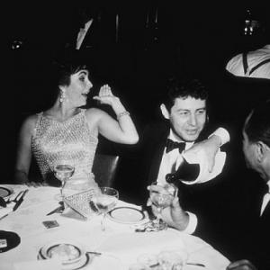 Suddenly Last Summer premiere and party at Chasens Elizabeth Taylor Eddie Fisher