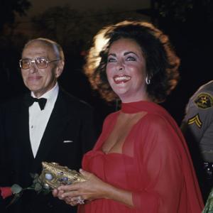 Elizabeth Taylor and George Cukor circa 1978