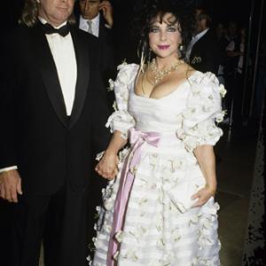 Elizabeth Taylor and Larry Fortensky circa 1993