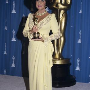 Elizabeth Taylor at The 65th Annual Academy Awards