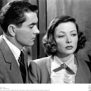 Still of Tyrone Power and Gene Tierney in The Razor's Edge (1946)