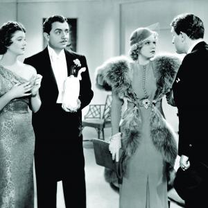 Still of Spencer Tracy Jean Harlow Myrna Loy and William Powell in Libeled Lady 1936