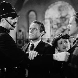 Still of Spencer Tracy Sara Allgood John Barclay and Barton MacLane in Dr Jekyll and Mr Hyde 1941