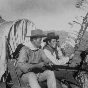 Still of John Wayne in The Comancheros 1961