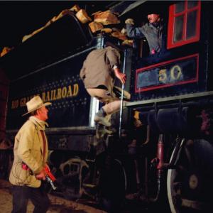Still of John Wayne in The Train Robbers 1973