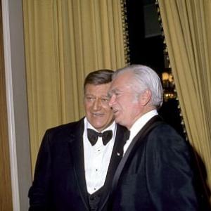 Academy Awards 42nd Annual Buddy Ebsen and John Wayne