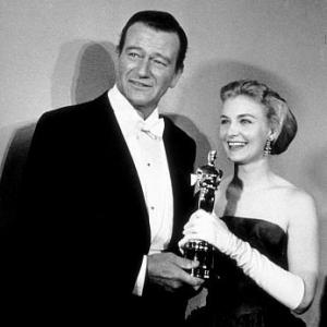 Academy Awards 30th Annual John Wayne and Joanne Woodward Best Actress 1958