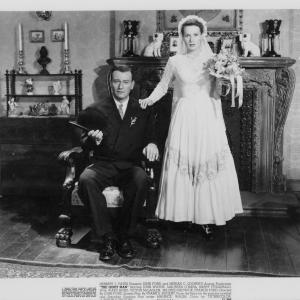 Still of Maureen OHara and John Wayne in The Quiet Man 1952