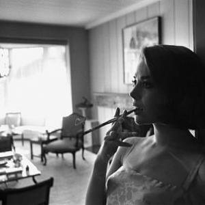 Natalie Wood at home in Bel Air Ca 1966