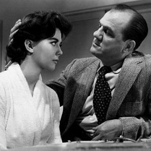 Natalie Wood with Karl Malden in Bombers B52 1957