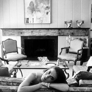 Natalie Wood at home in Beverly Hills CA 1973